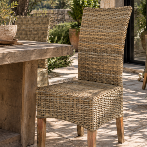 Καρέκλα απο φυσικό Rattan kubu