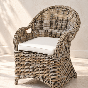 Πολυθρόνα απο φυσικό Rattan