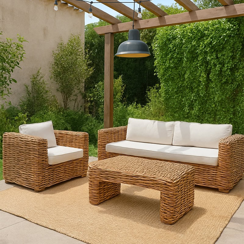 Σετ Σαλόνι κήπου από Rattan set 4 τμχ - 31161 SET