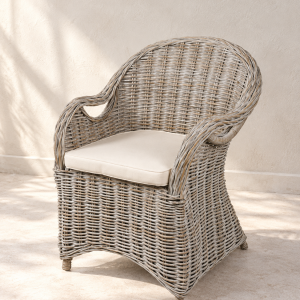 Πολυθρόνα σε φυσικό Rattan