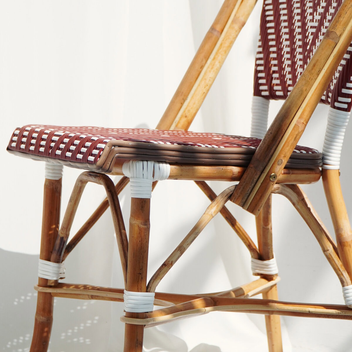 Καρέκλα Bistro από Μπαμπού και συνθεκτικό Rattan -33908 - Image 2