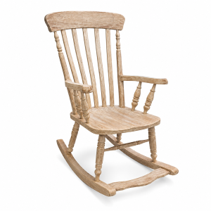 Κουνιστή Πολυθρόνα Mama Chair από Μασίφ Ξύλο Teak (Κωδ. 121151W/W)