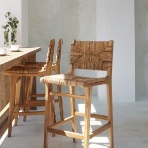 Σκαμπό Bar THOMAS από Teak & Rush (Κωδ. 125496)