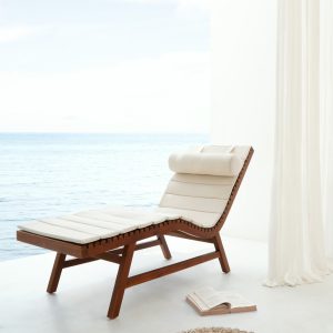 Ξαπλώστρα κήπου Batam από μασίφ teak