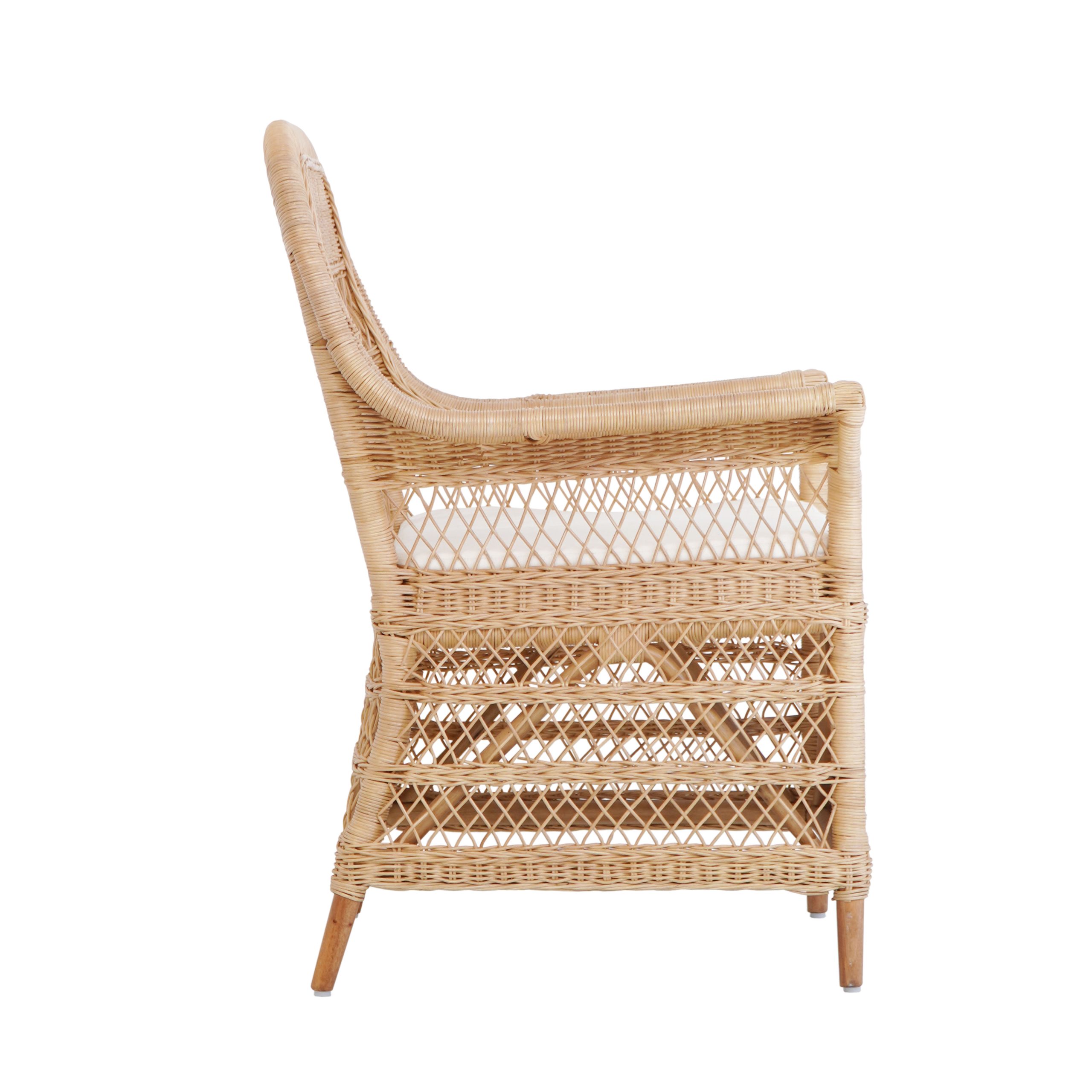 Πολυθρόνα Agam από Φυσικό Rattan & Wicker (Κωδ. 33925) - Image 3