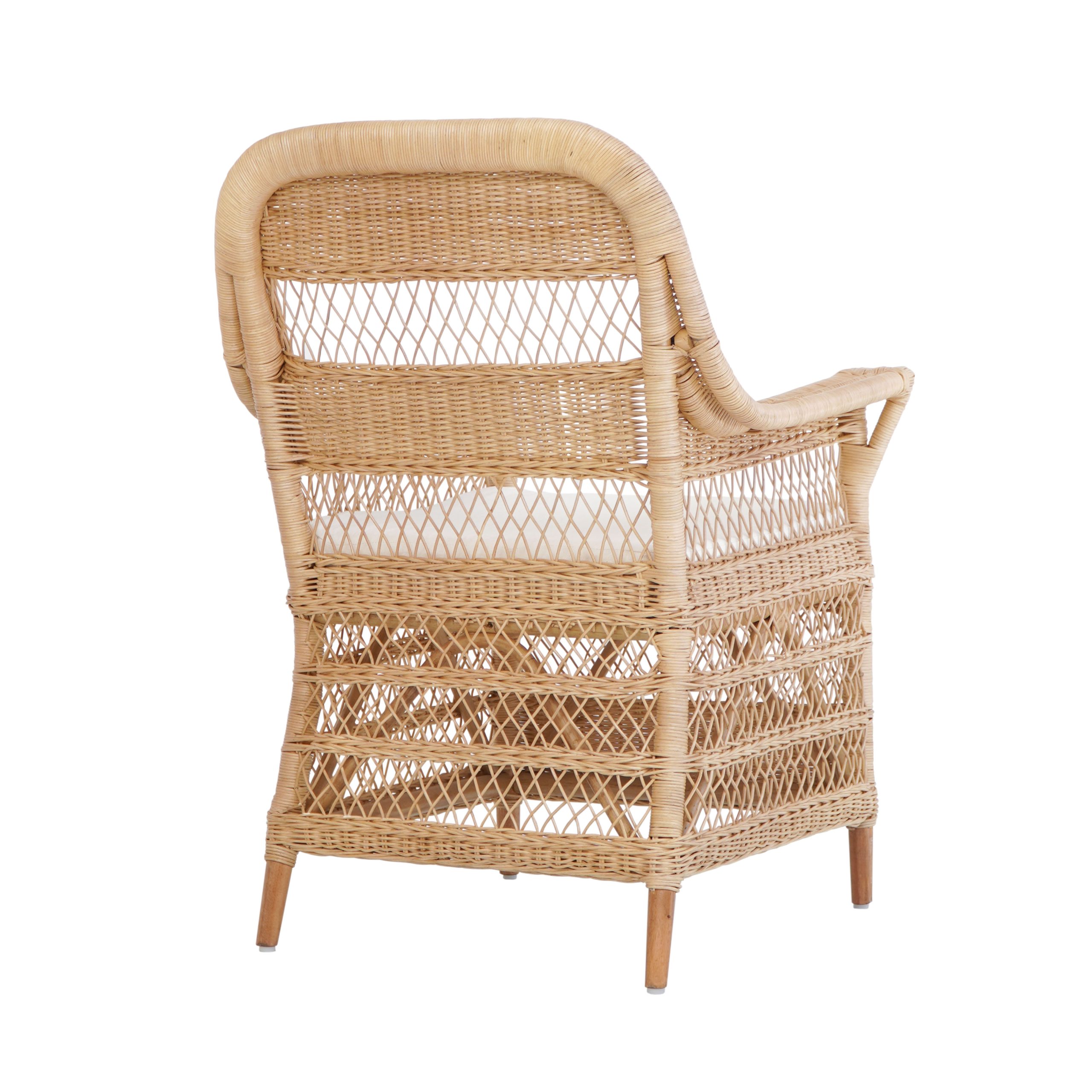Πολυθρόνα Agam από Φυσικό Rattan & Wicker (Κωδ. 33925) - Image 4